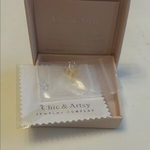 Half Hoops Earrings 925 Sterling Silver Small Huggie Hoop Earrings Bar